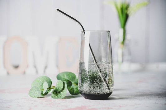 6 schwarze rauchfarbene Longdrinkgläser 430ml Longdrinkgläser Cocktailgläser Saftgläser