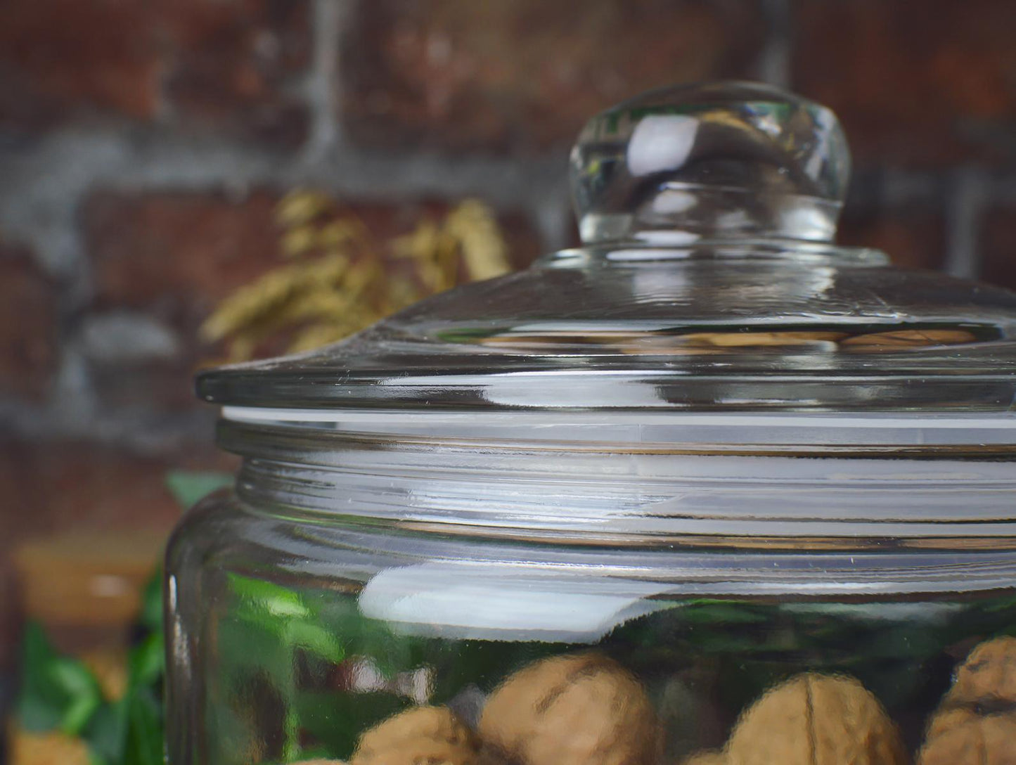 Vorratsglas 4L mit Deckel Glasbehälter Vorratsgefäß Aufbewahrungsglas Bonboniere Keksdose Einmachglas