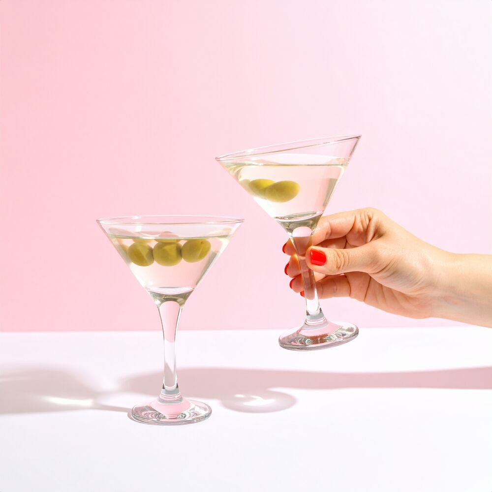 6 Martinigläser 175ml Martinischalen Cocktailschale Cocktailgläser