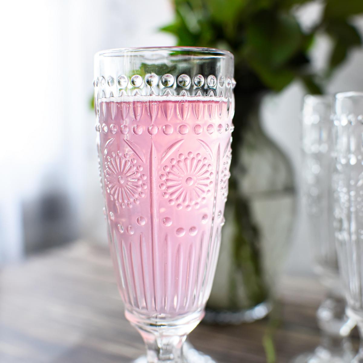 6 Sektgläser 160ml auf Fuß Sonne Sektkelche Champagner Prosecco Sektglas Proseccoglas