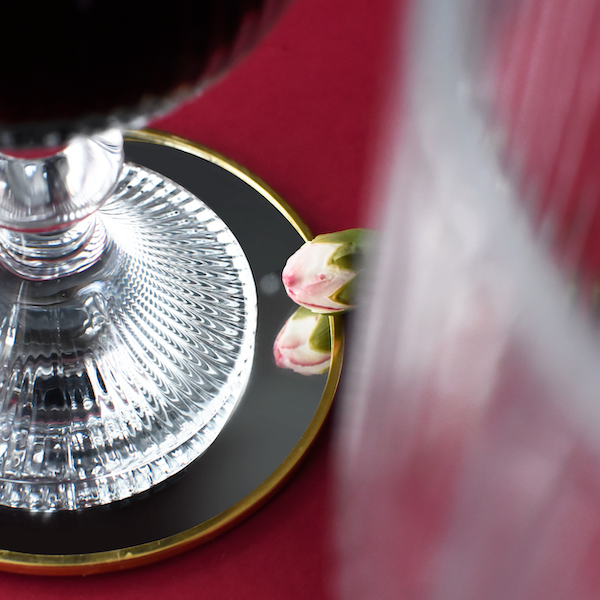 6 gerillte Weingläser aus Glas 370 ml Weinglas Set für Rotwein und Weißwein elegantes Design spülmaschinengeeignet