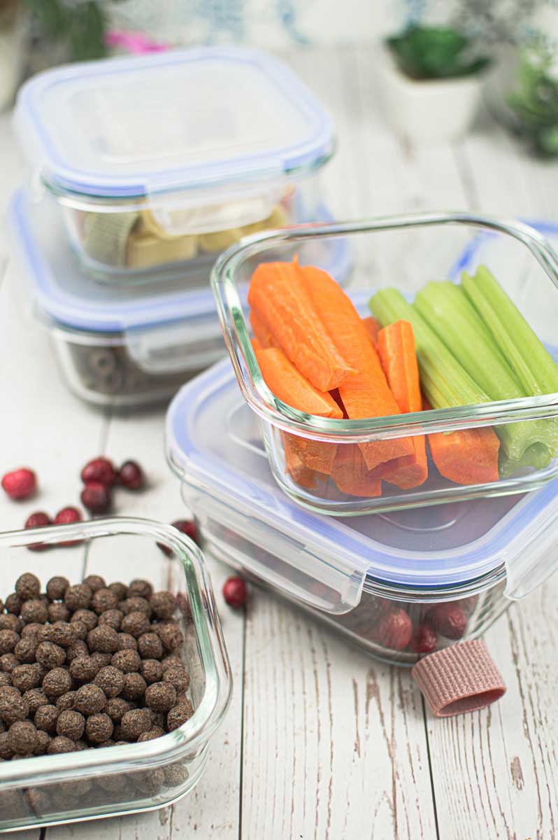 10tlg. Frischhaltedosen Glas Lunchbox Vorratsdosen Brotdose luftdicht -40 bis 25