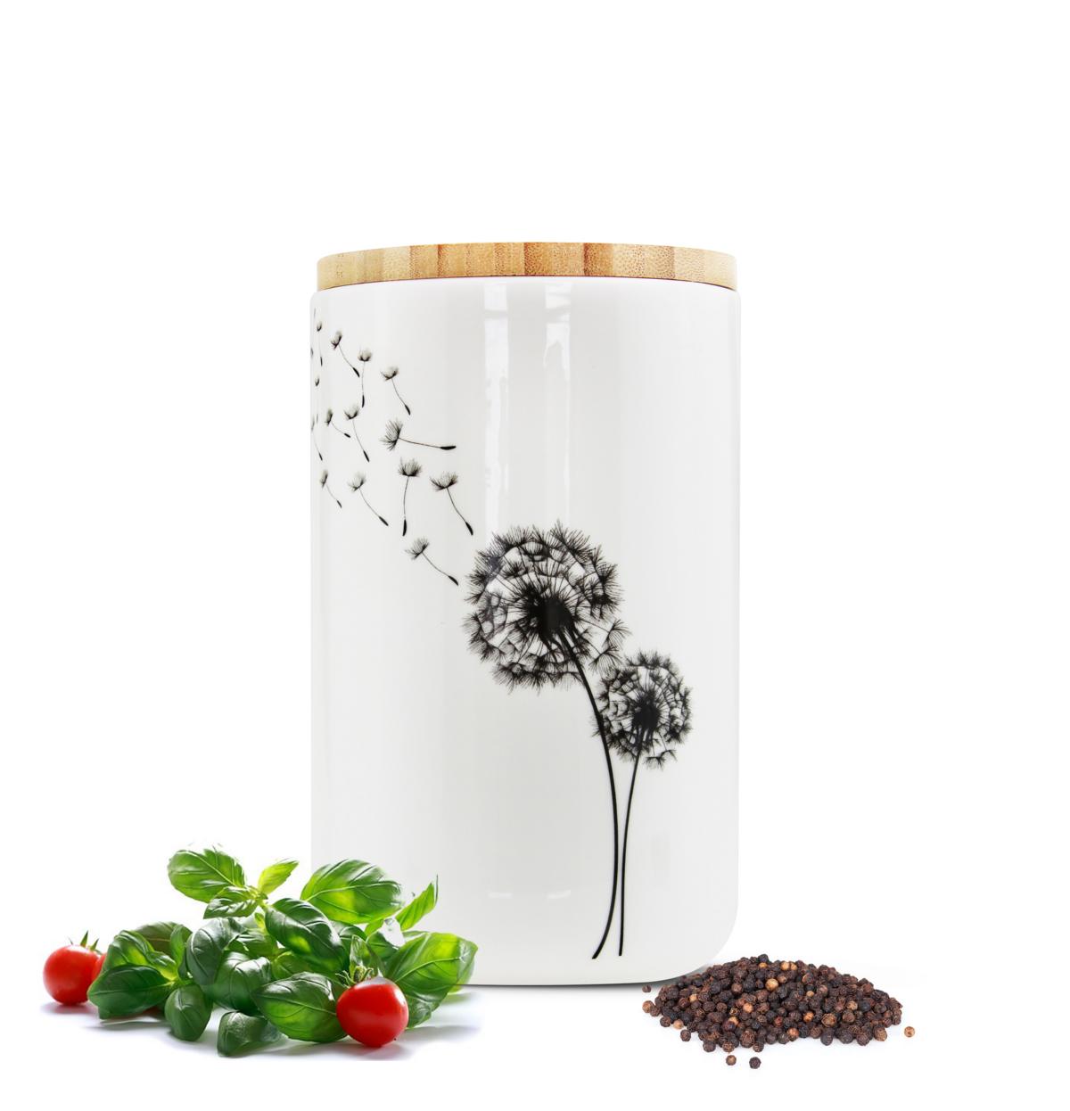Vorratsdose aus Porzellan Vorratsbehälter Dose Vorratsglas Aufbewahrungsdose #7