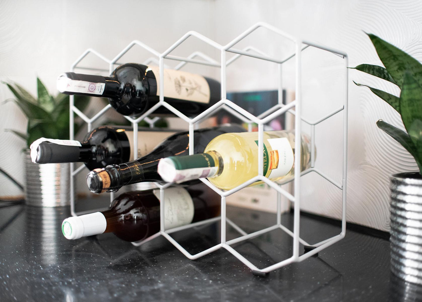 Casier à vin en métal pour 11 bouteilles porte-bouteille casier à bouteilles de vin porte-bouteille