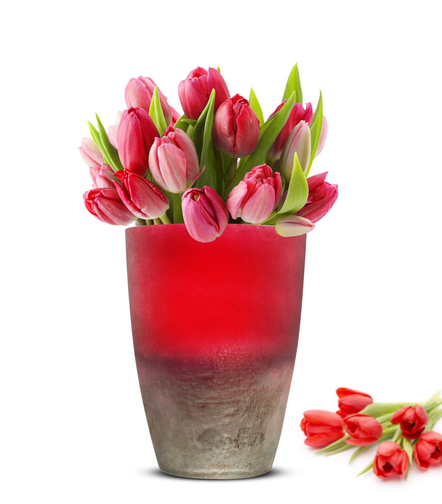 Blumenvase Oxi Vase Tischvase Glasvase Dekovase Blumentopf Pflanztopf