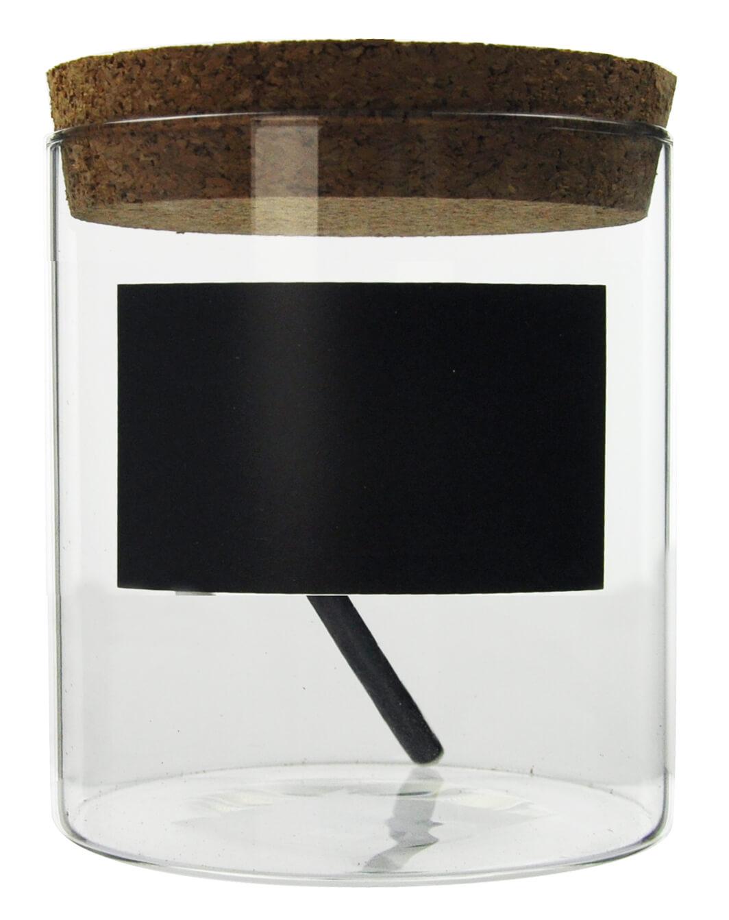 3 storage jars with lids and stickers glass container storage jar