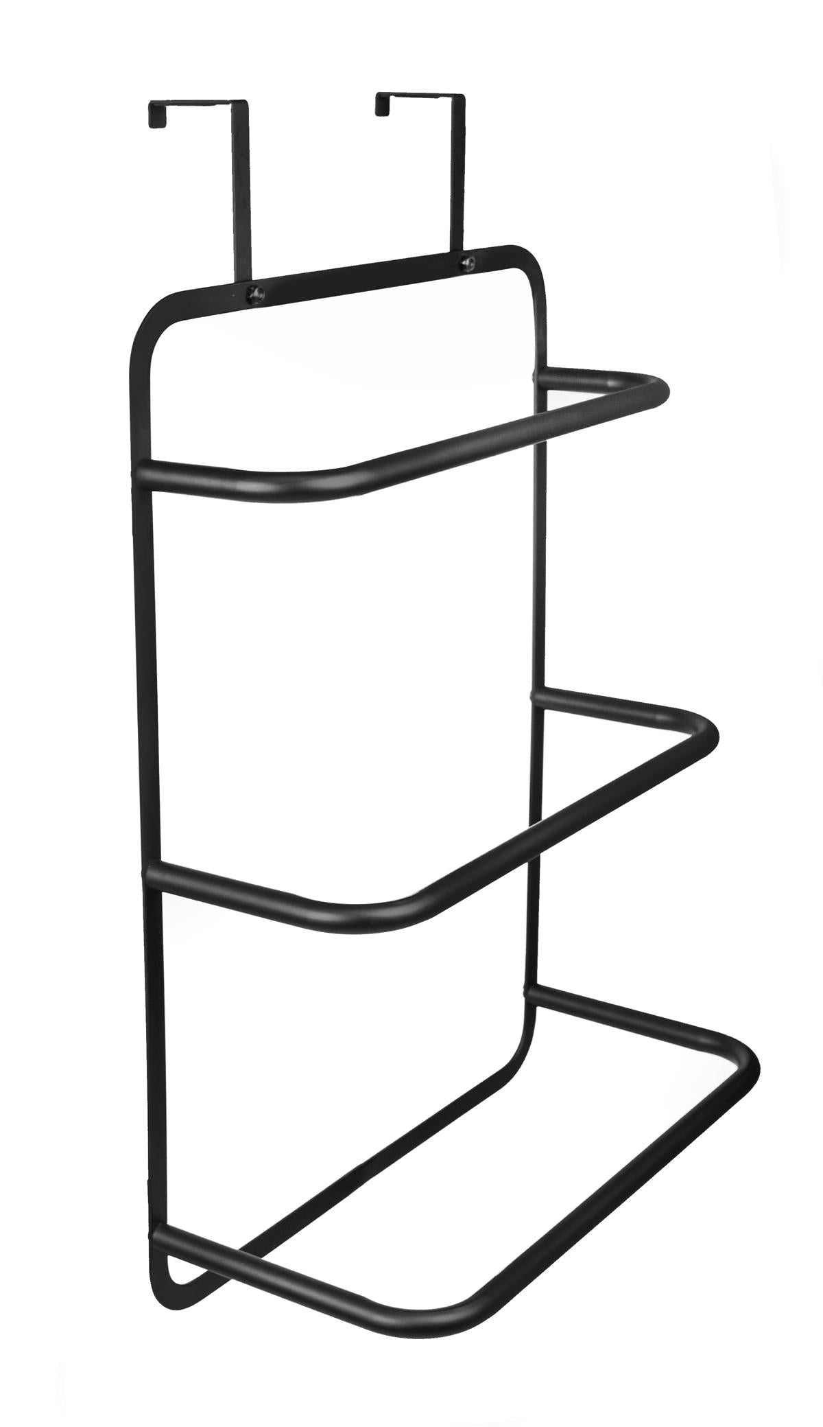 Porte-serviettes en métal, porte-serviettes, support de porte, étagère suspendue