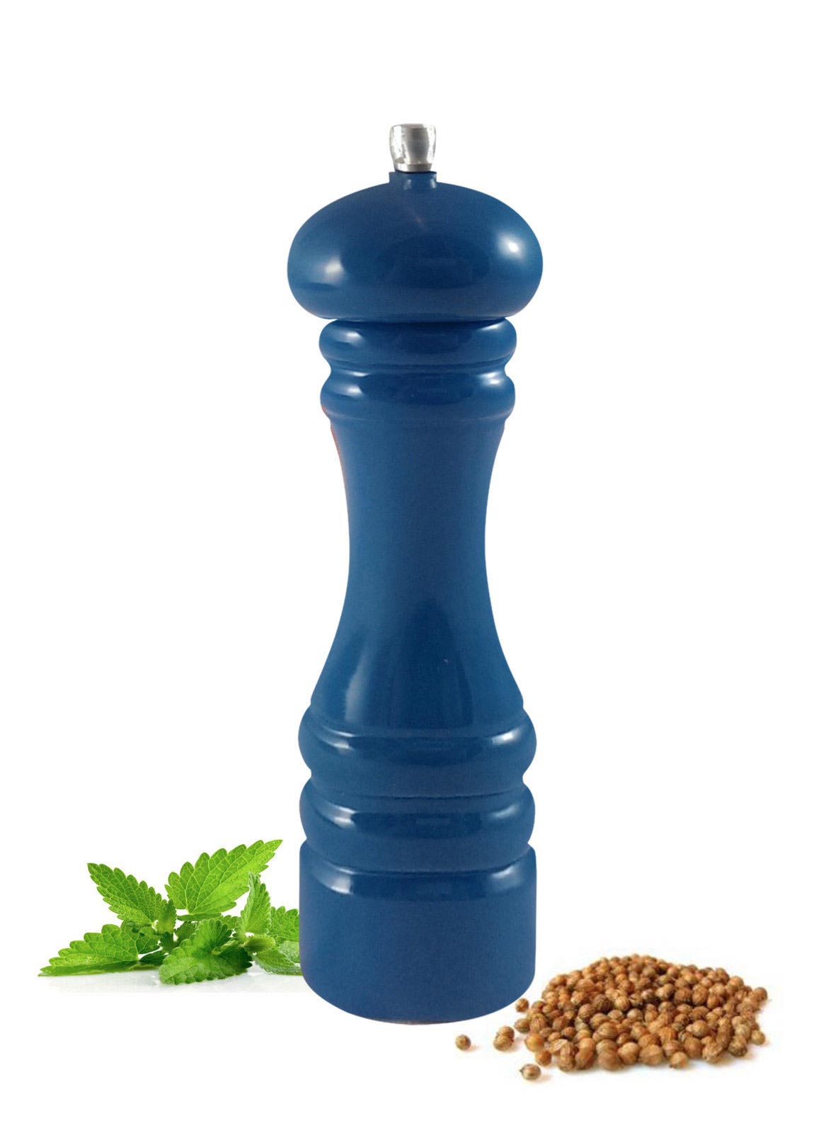 Pfeffermühle 19cm Salzmühle Gewürzmühle Hochglanz in 13 Varianten MADE IN EU